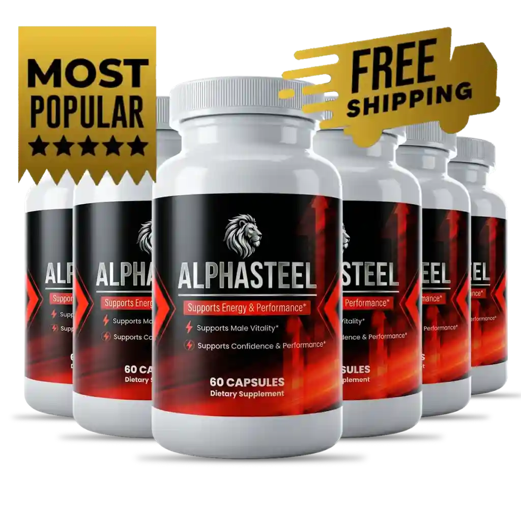 AlphaSteel All 6 Ingredients & Benefits — Natural Male Formula USA